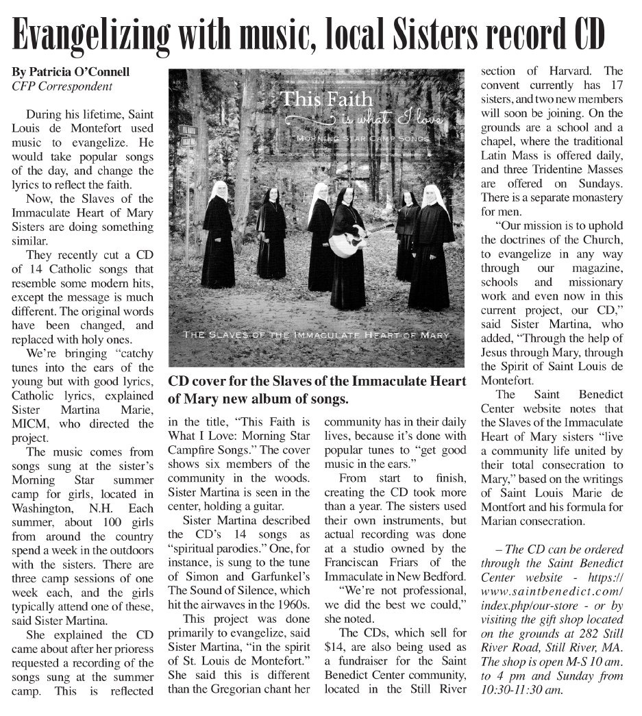 Originally published in the January 29, 2016 issue of the Catholic Free Press (Worcester)
