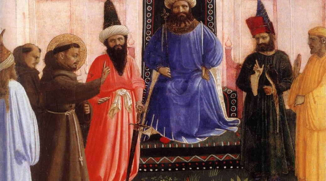 The Trial by Fire of St. Francis before the Sultan