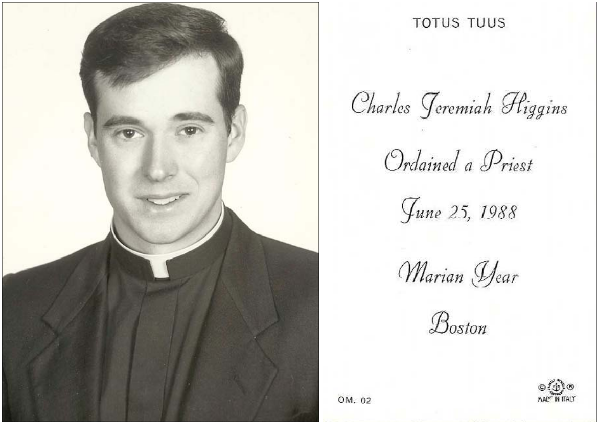 Father Charles Jeremiah Higgins, June 25, 1988